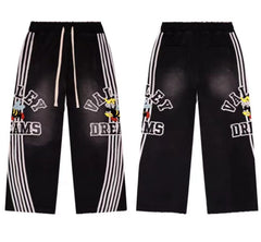Vale Forever Vintage Bee Graphic Hoodie & Striped Sweatpants Set