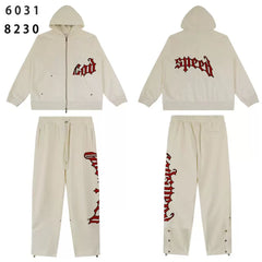 Godspeed OG Logo Sweatsuit V2 Creme/Brolive