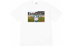 Supreme White Maradona Graphic T-Shirt