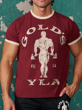 YOUNG LA Sports Short sleeved Men's T-shirt American Trendy Brand Fitness Breathable Running Training Muscle Rubbing Iron Dog Brother