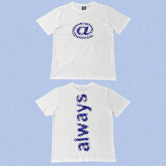 ADWYSD White @ Symbol Double‑Sided Tee