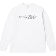 Supreme x Aphex Twin "Donkey Rhubarb" L/S Tee – White