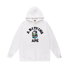 BAPE Multi-Camo College Logo Pullover Hoodie