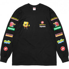 Supreme x SpongeBob SquarePants Castelli Long Sleeve Top - Black