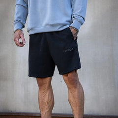 YOUNG LA American style new men's sports pants loose straight shorts for runners, sports and fitness casual pants