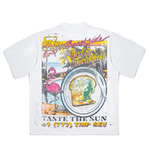 Triple Sevens Weekend Getaway Tee White