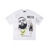 Hellstar Bearded Graphic Direct-to-Garment T-Shirt (White)