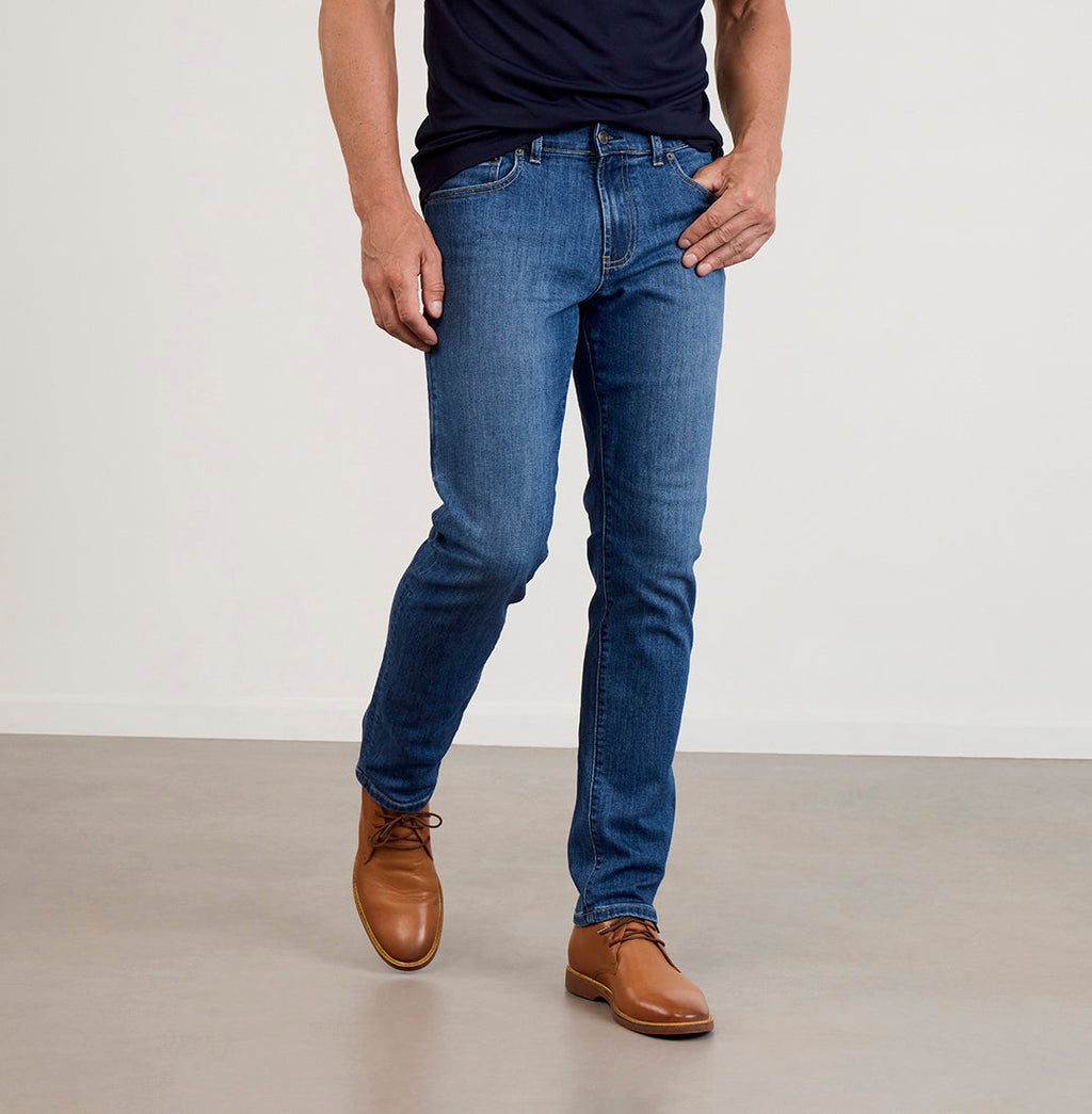 Departure Jeans 3.0 Regular Fit - Light Blue Wash