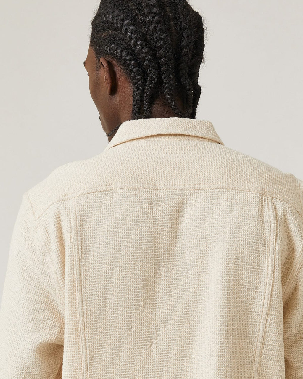 Pigment Dyed Waffle LS - Natural