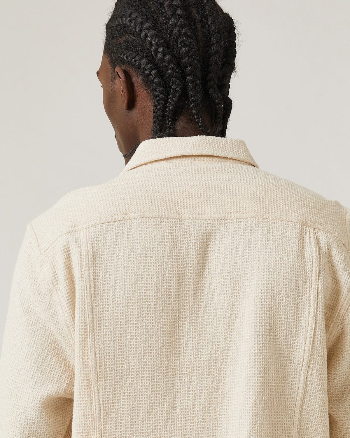 Pigment Dyed Waffle LS - Natural