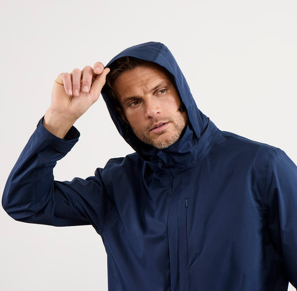 Faroe Rain Jacket - Northern Navy
