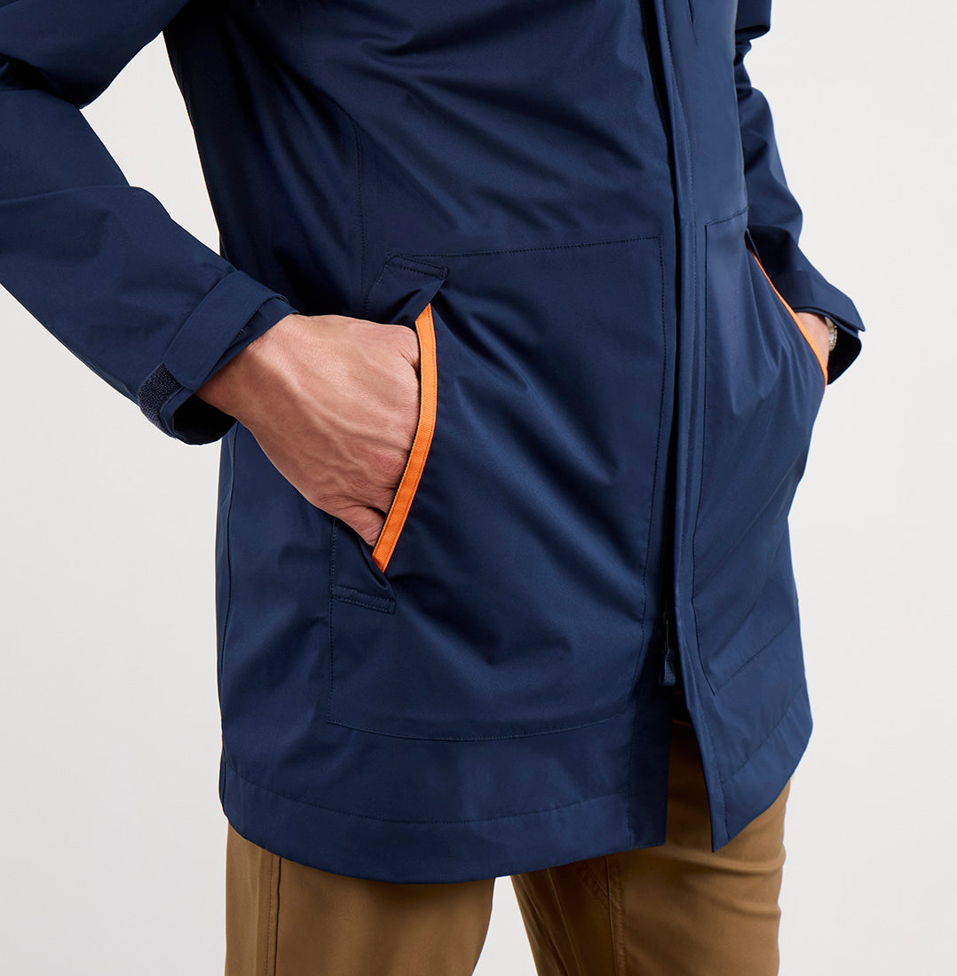 Faroe Rain Jacket - Northern Navy