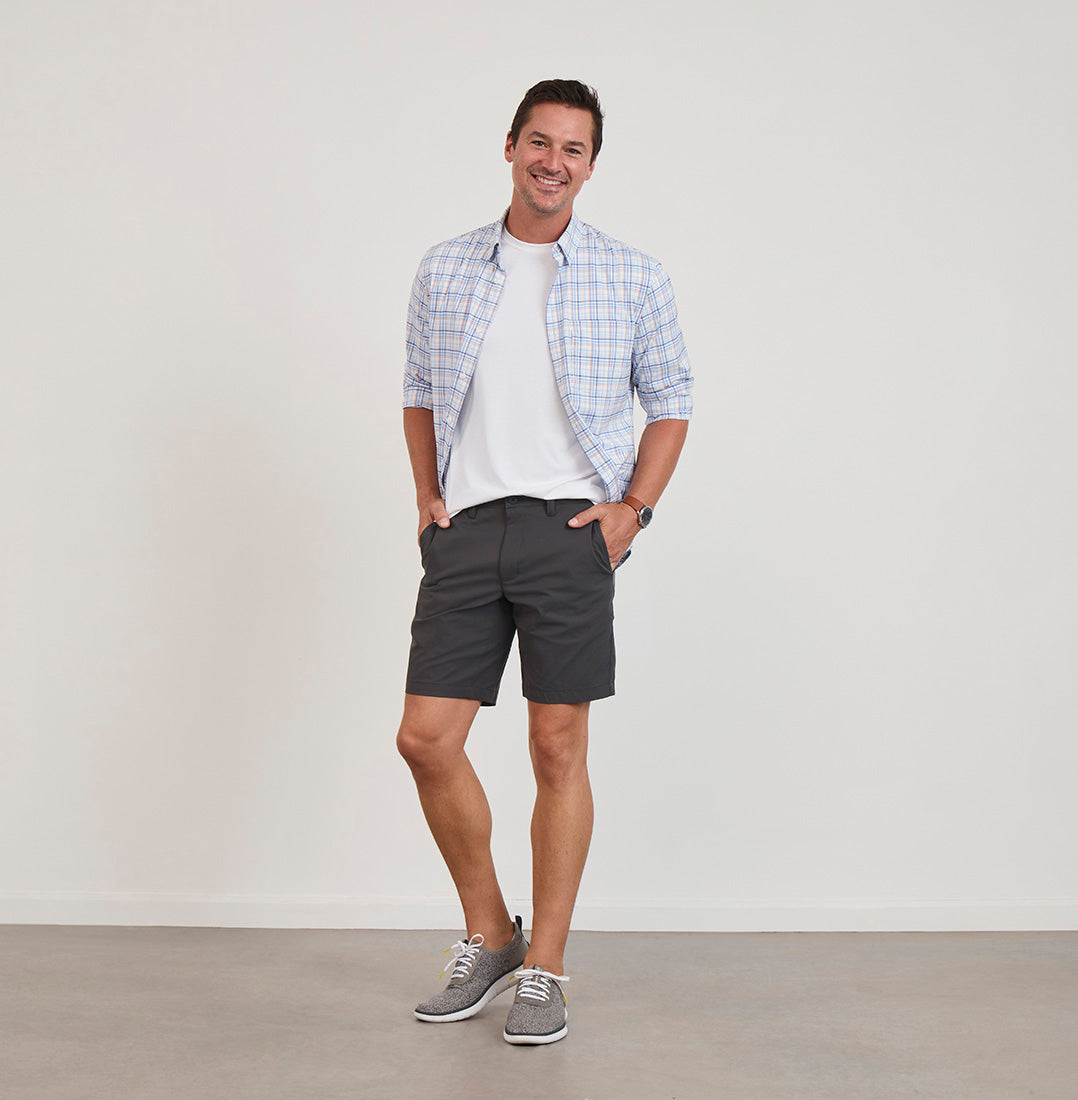 Ascender Shorts Regular Fit - Voyager Grey