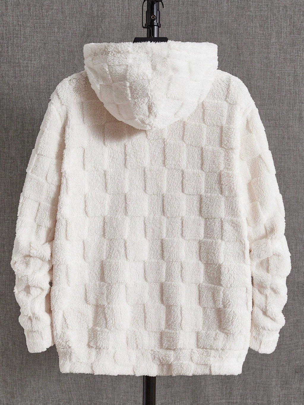 Men Letter Embroidery Hooded Fashion Long Sleeve For Going Out