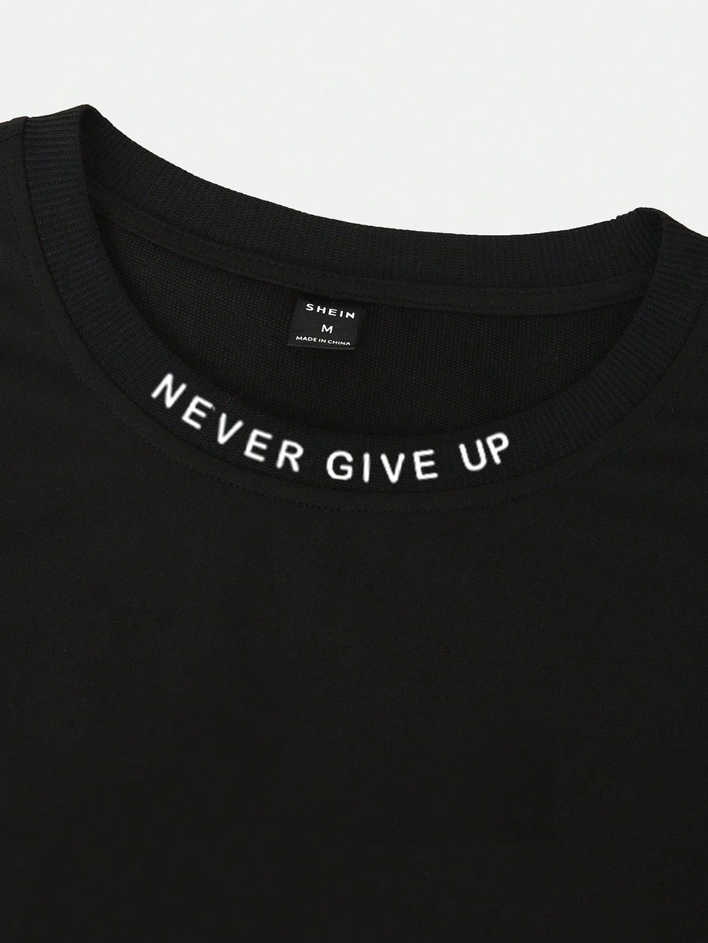 Men Casual Slogan And Flame Print Short Sleeve T-Shirt