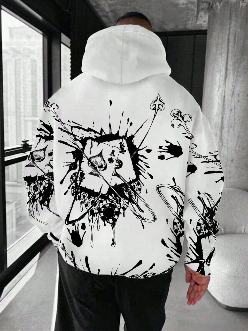 Men's Fashion Long Sleeve Casual Sports Hoodie