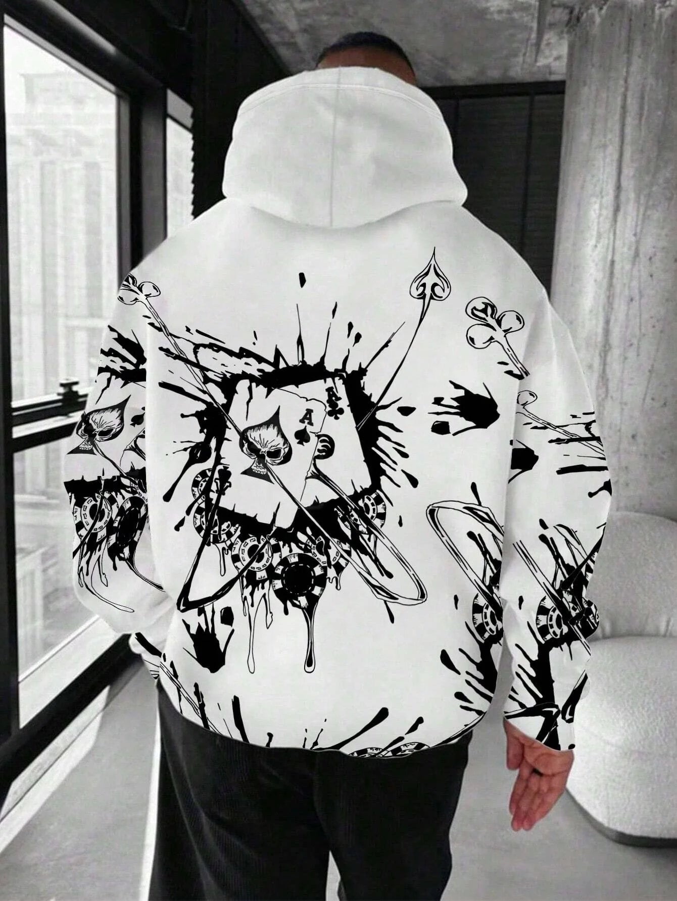 Men's Fashion Long Sleeve Casual Sports Hoodie