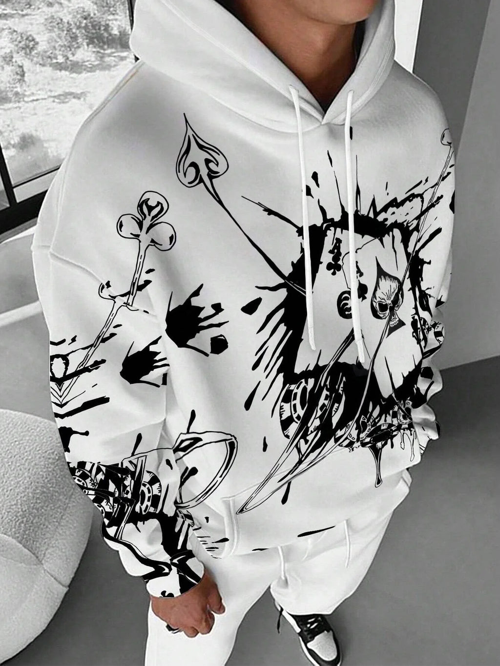 Men's Fashion Long Sleeve Casual Sports Hoodie