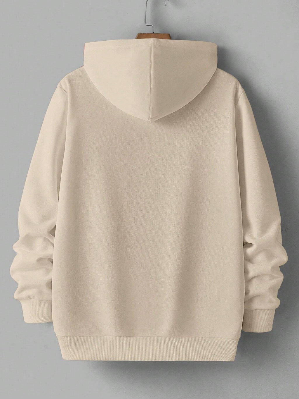 Men's Casual Dragon Print Loose Hoodie
