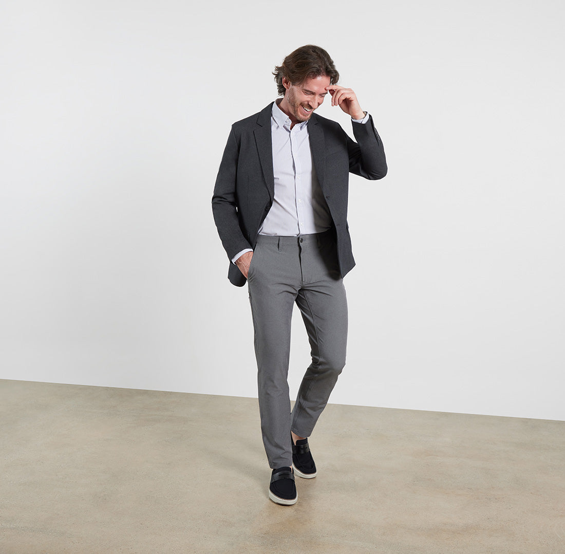 Envoy Lightweight Travel Pants Regular Fit - Hazy Grey