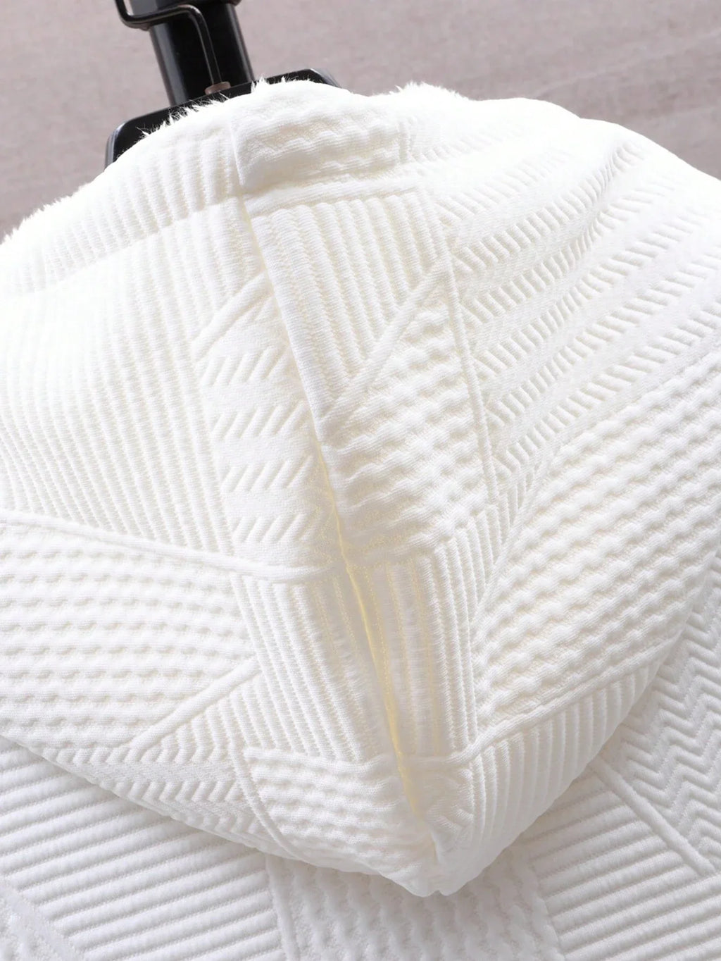 Men's Casual Loose Fit Thermal Lined Thickened Hooded Jacket