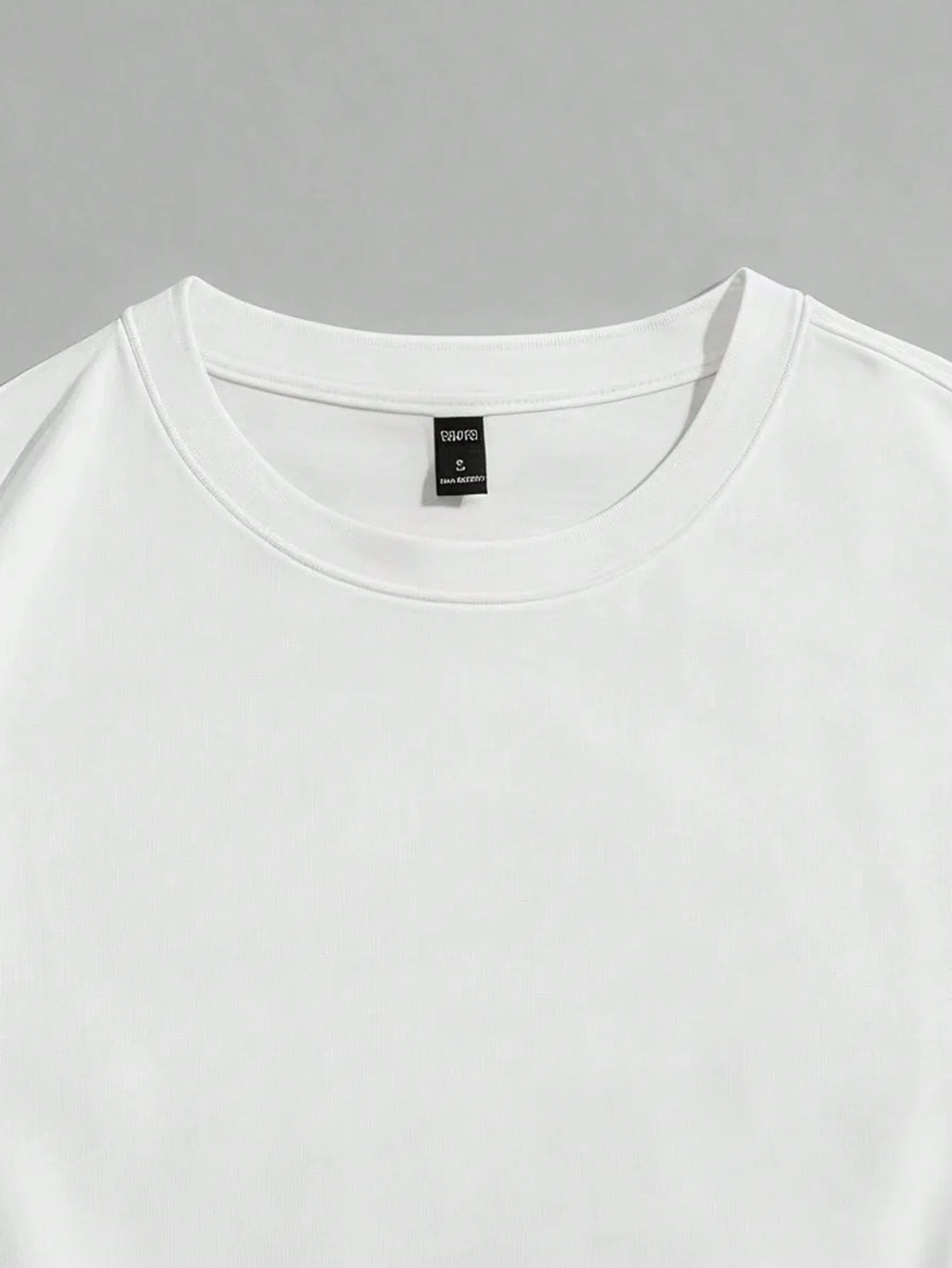 New Summer White Poker Print Casual T-Shirt For Men