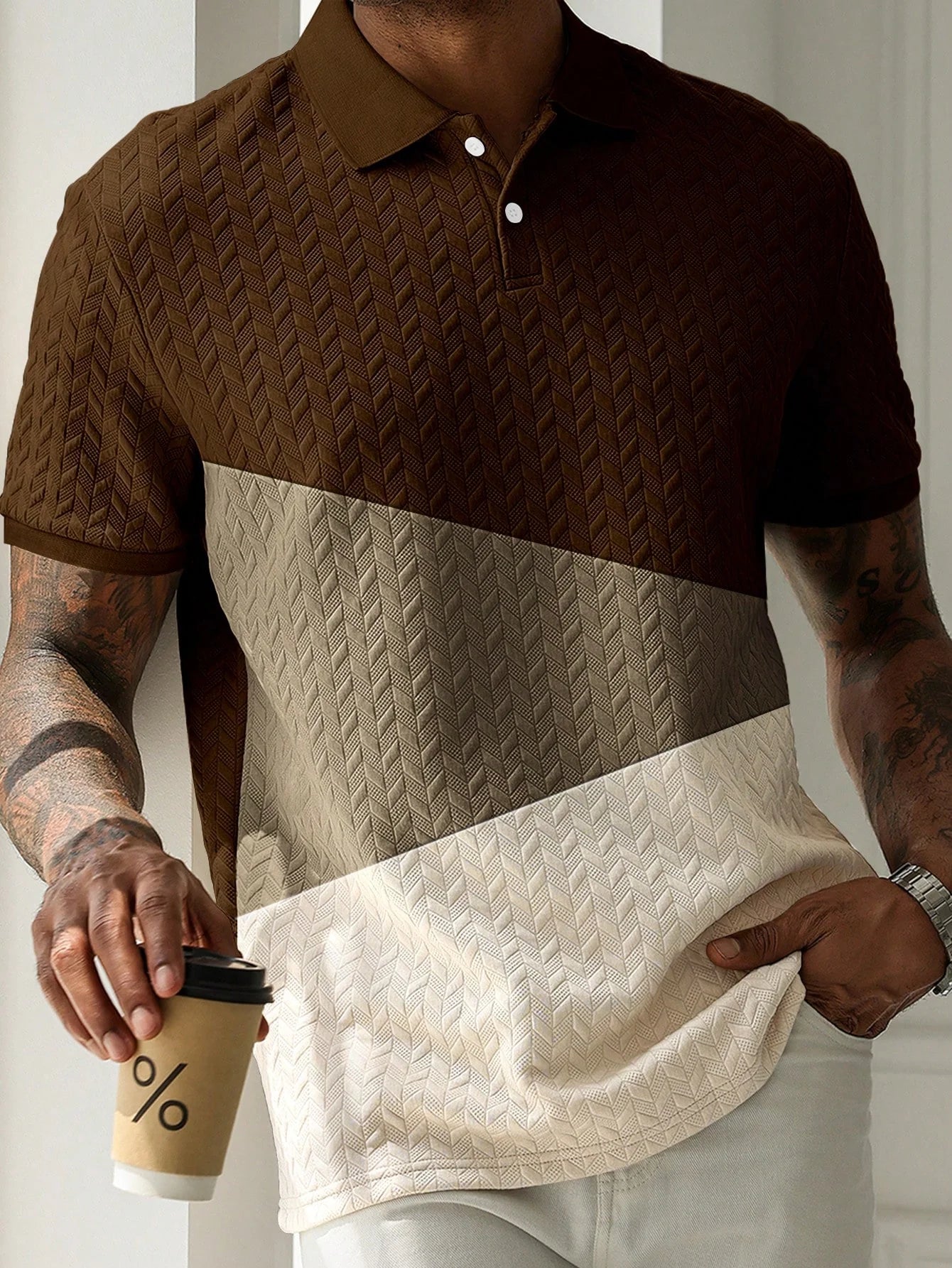 Men's Vacation Casual Style With An INS-Inspired Look