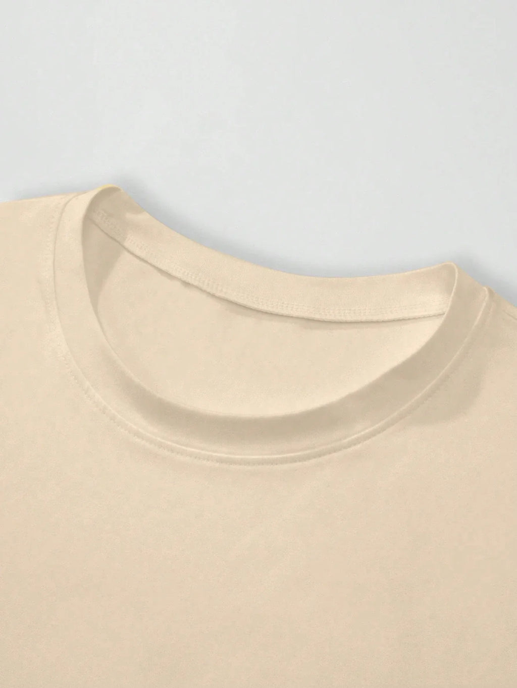 Men's Casual Street Style Simple Letter Print Short Sleeve T-Shirt