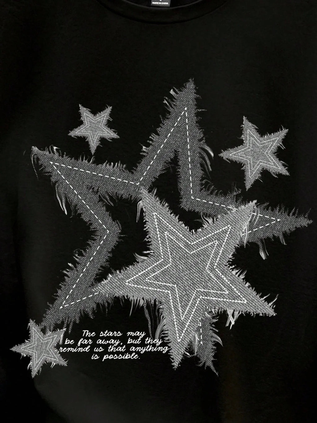 Men's Retro Star Pattern T-Shirt