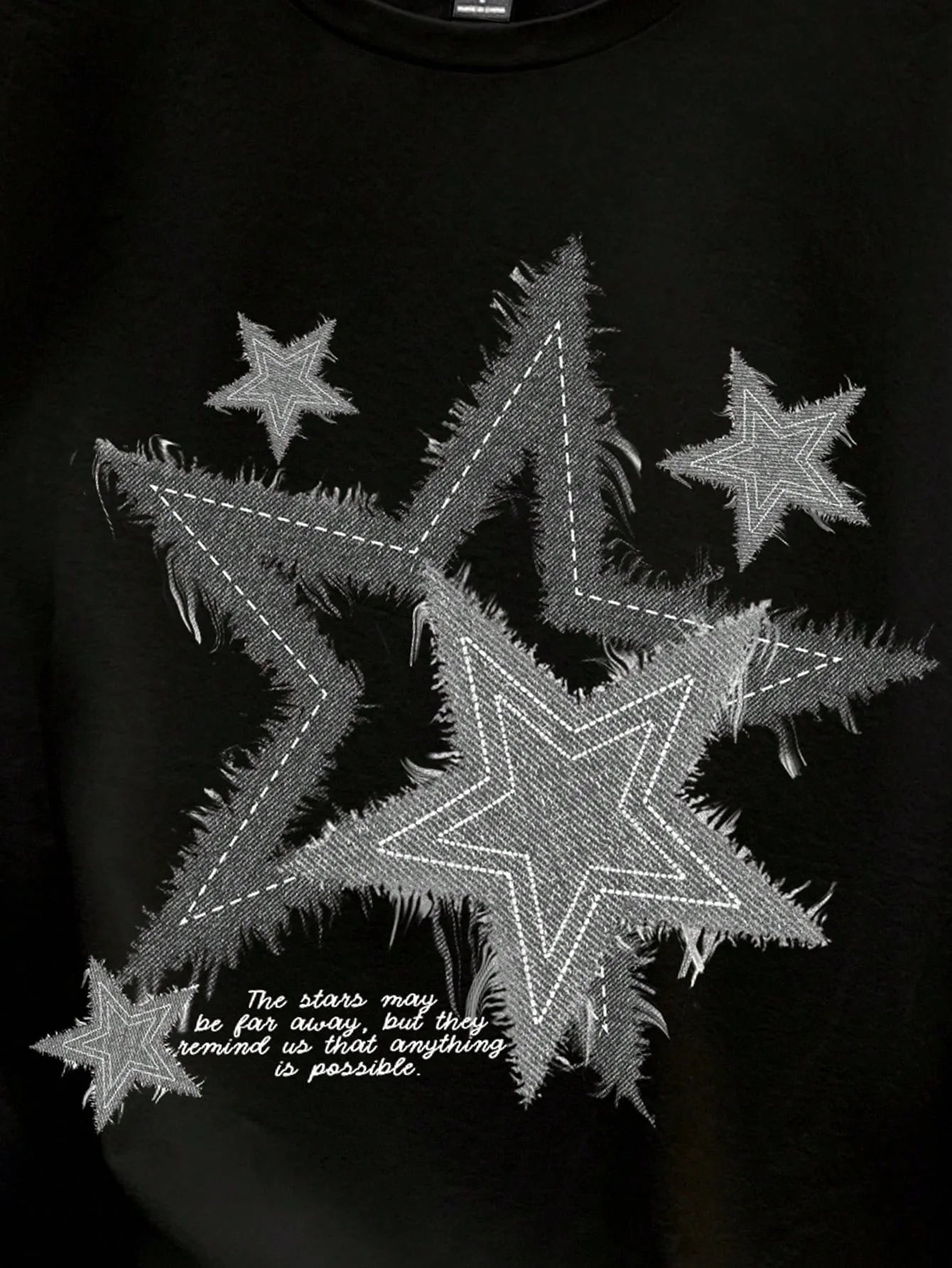 Men's Retro Star Pattern T-Shirt