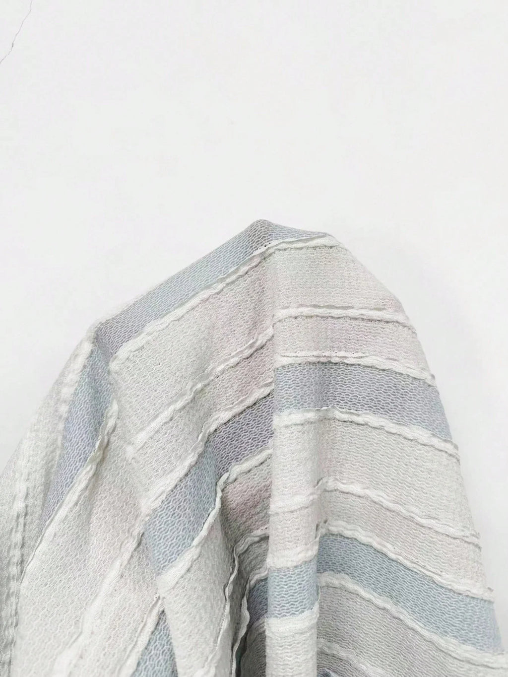 Men's Casual Colorblock Stripe Textured T-Shirt, Summer