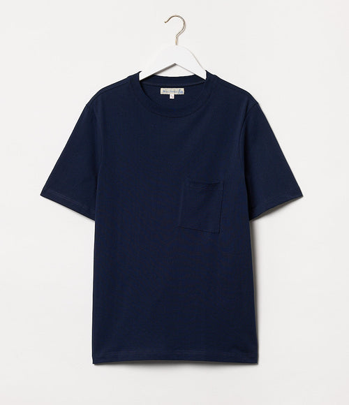 1940sP Loopwheeled Relaxed Fit Lightweight Pocket T-Shirt
