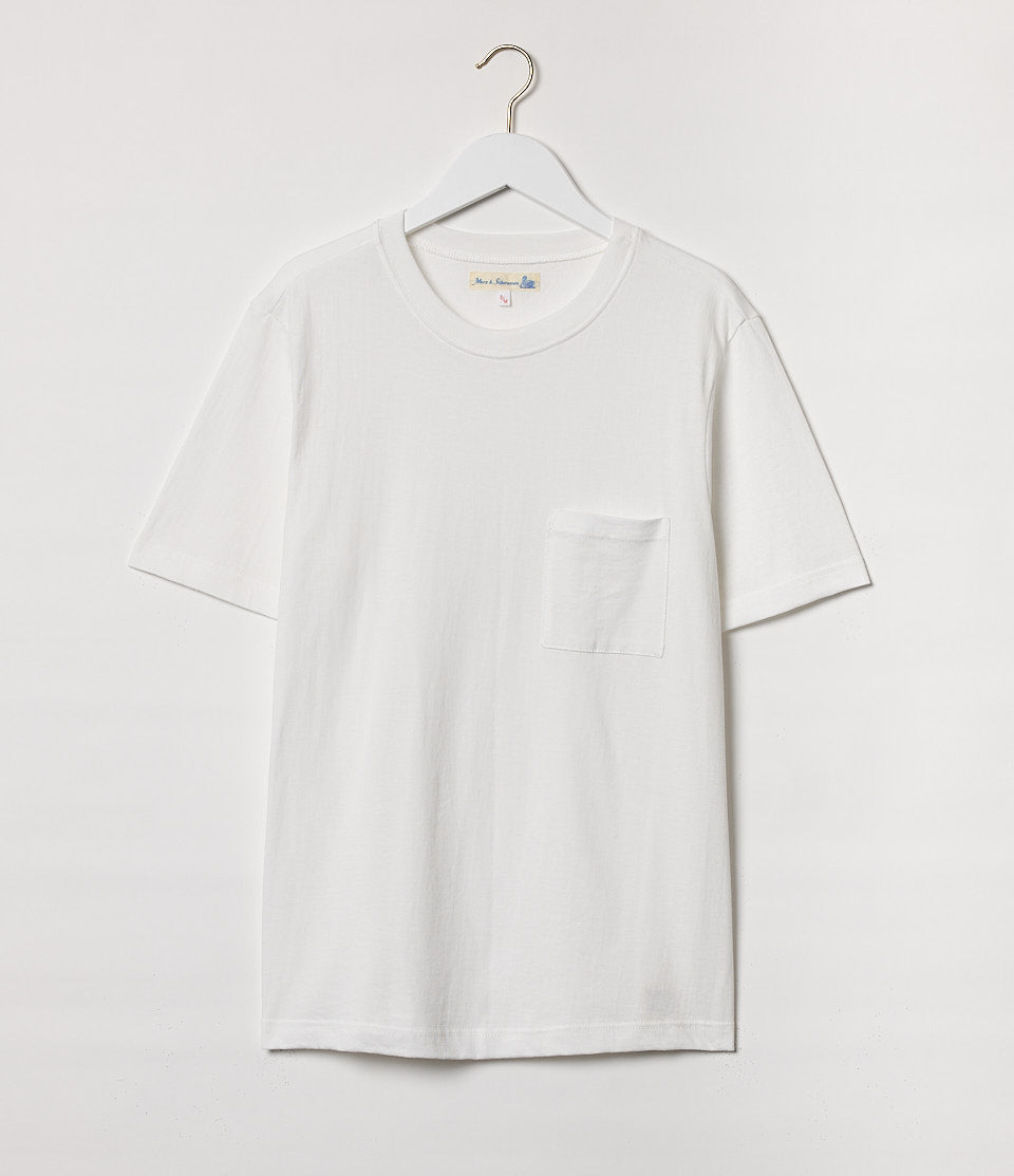 1940sP Loopwheeled Relaxed Fit Lightweight Pocket T-Shirt