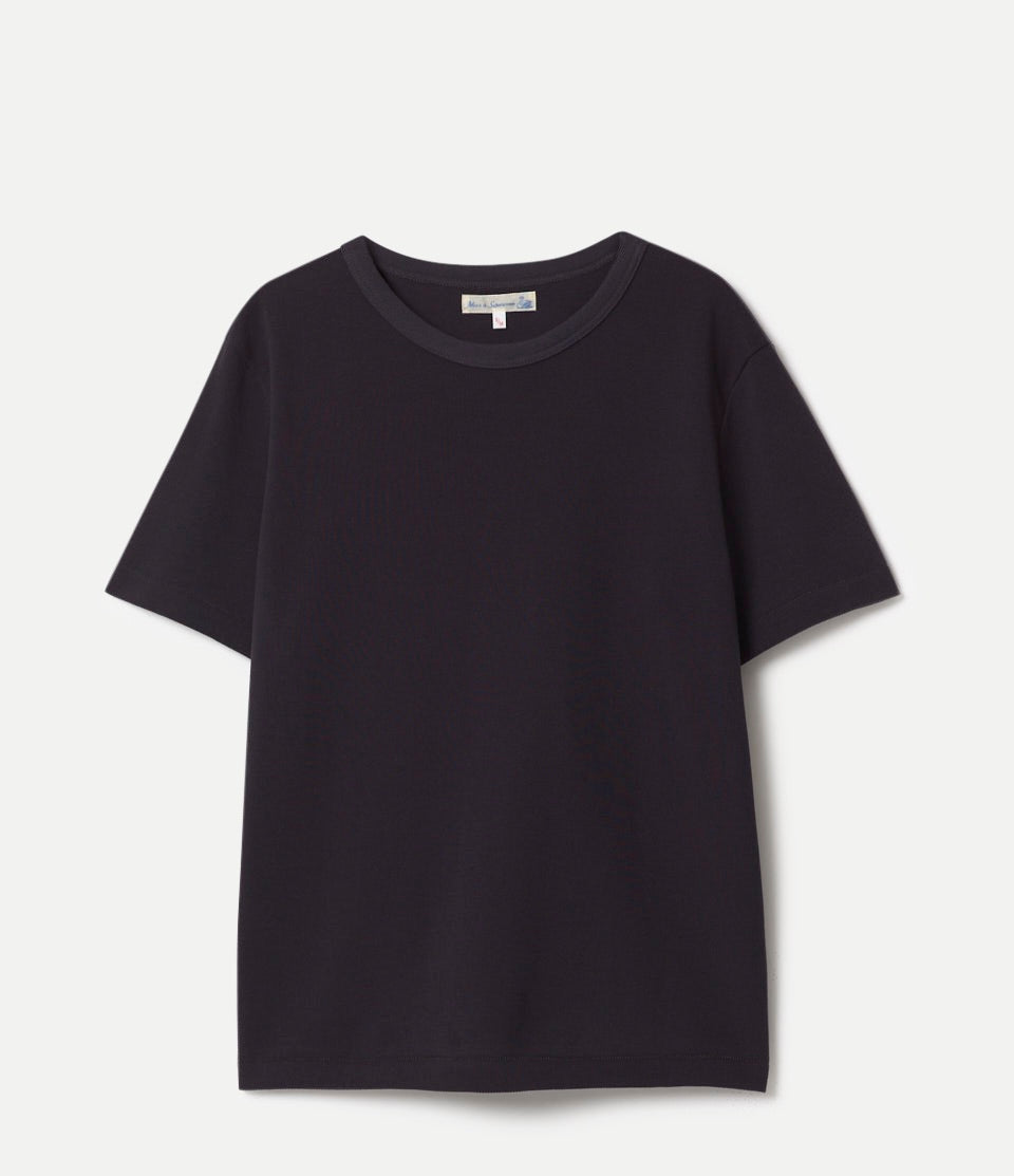 214PK Loopwheeled Relaxed Fit Pikée T-Shirt