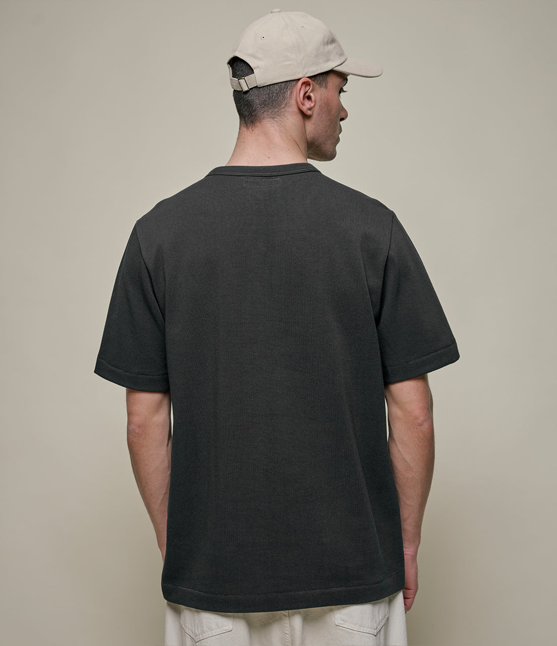 214PK Loopwheeled Relaxed Fit Pikée T-Shirt