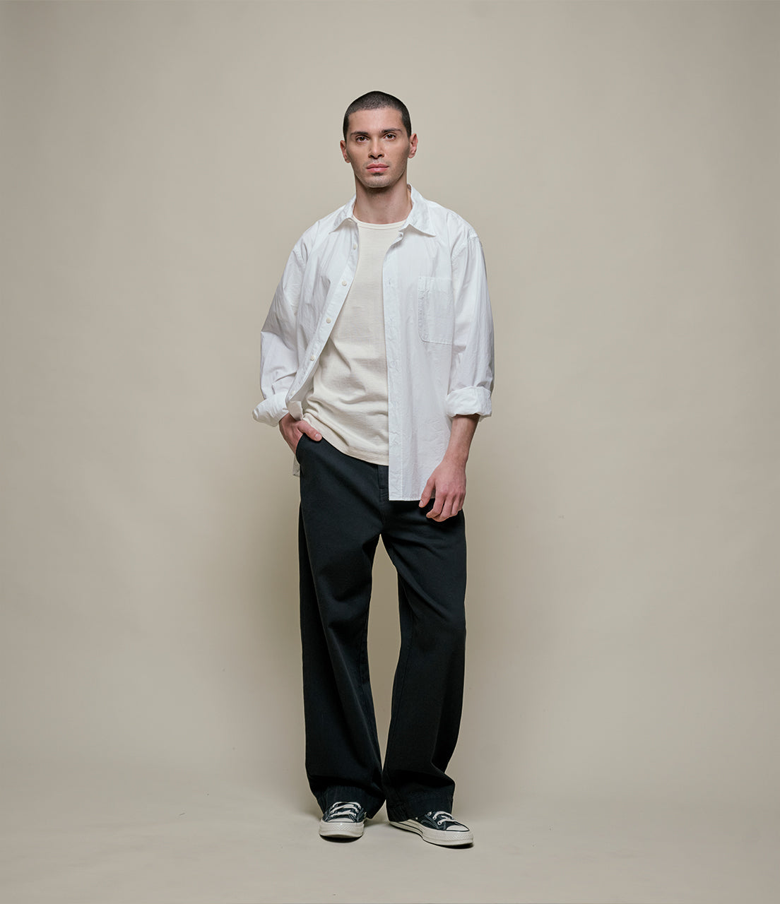 215 Loopwheeled Classic Fit Midweight T-Shirt