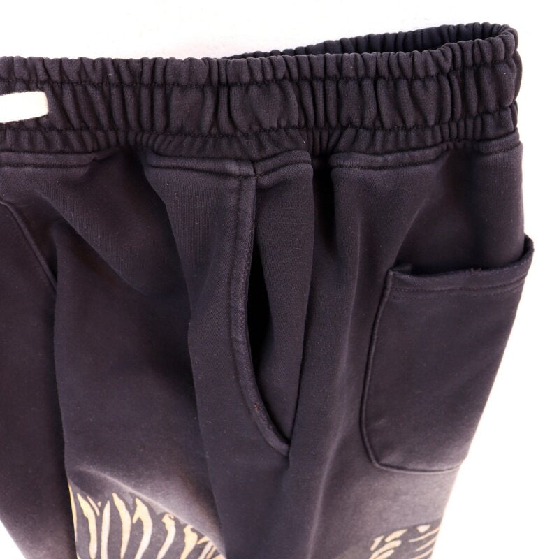 Vale Forever Vintage Eagle & Heart "14" Zip-Up Hoodie & Sweatpants Set - Black