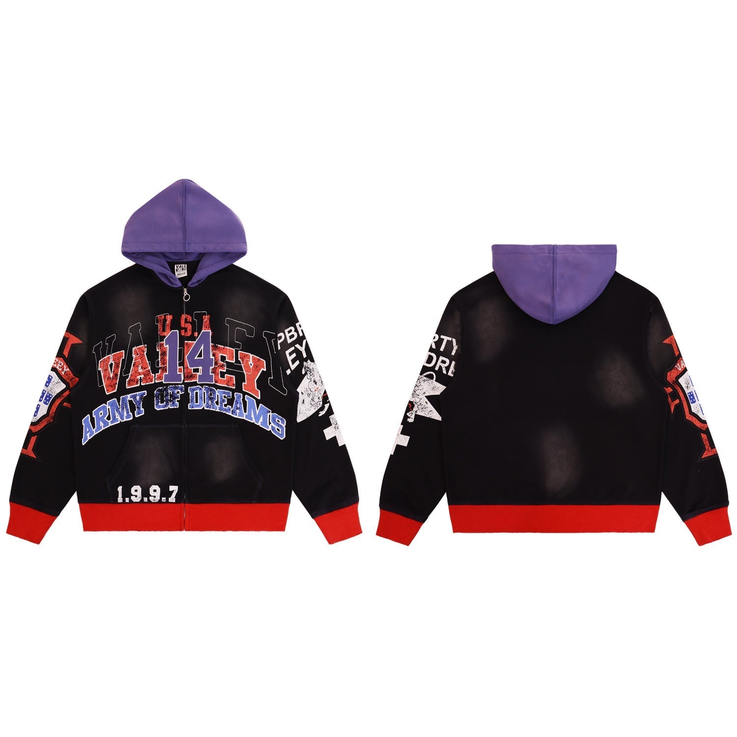 Vale Forever Racing 14 Graphic Hoodie – Retro Track Style