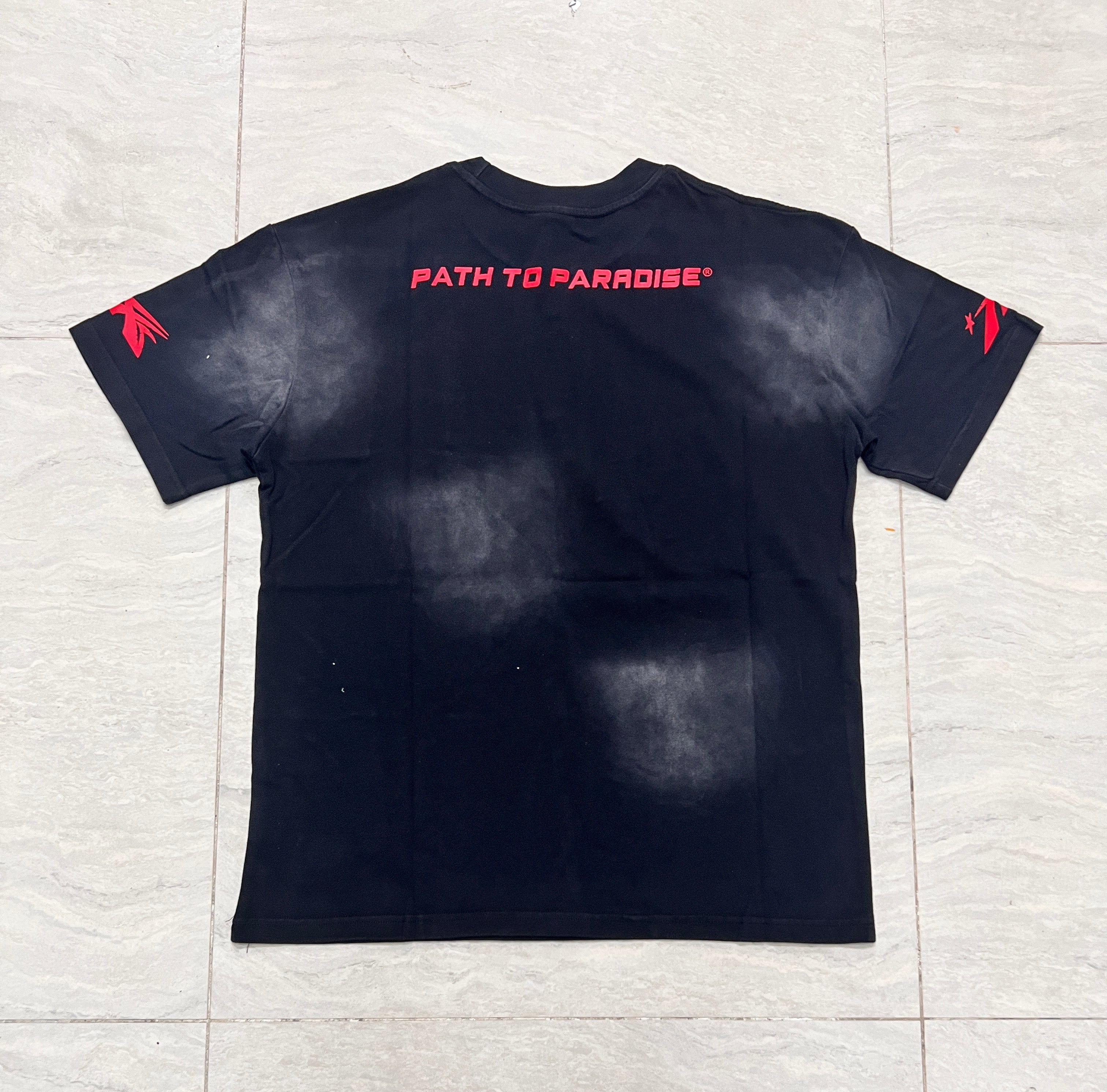 Hellstar Vintage Black Graphic T-Shirt