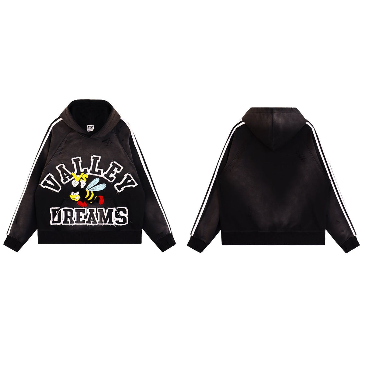 Vale Forever Dreamscape Skull Hoodie – Gothic Graphic Streetwear