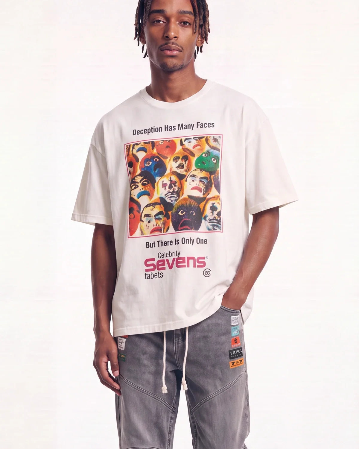 Triple Sevens Prescription Tee White