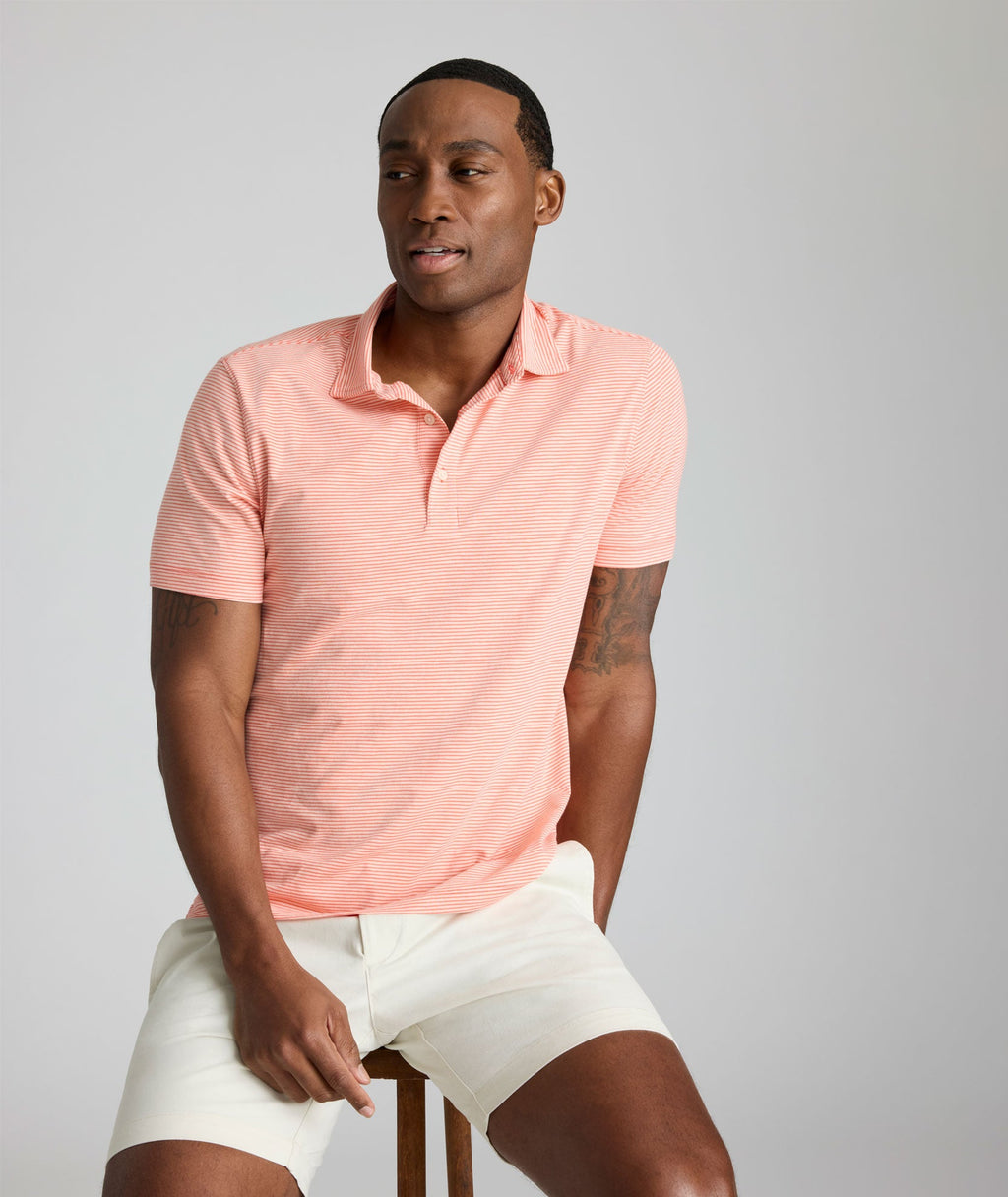 Jersey Slub Polo