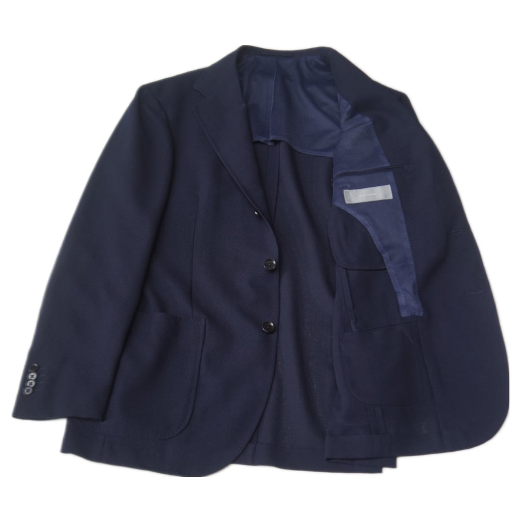 RING JACKET X COLONY CLOTHING NAVY HOPSACK SPORT JACKET / RE055S28X