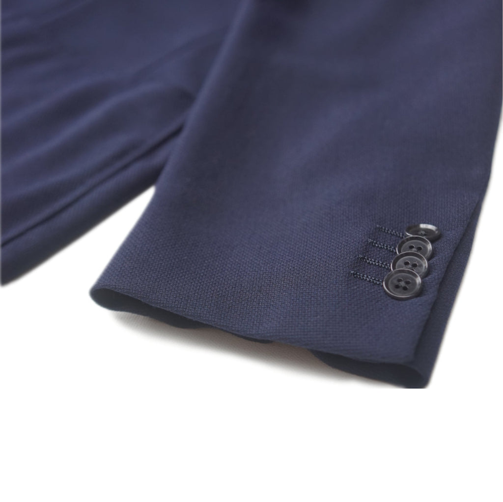 RING JACKET X COLONY CLOTHING NAVY HOPSACK SPORT JACKET / RE055S28X