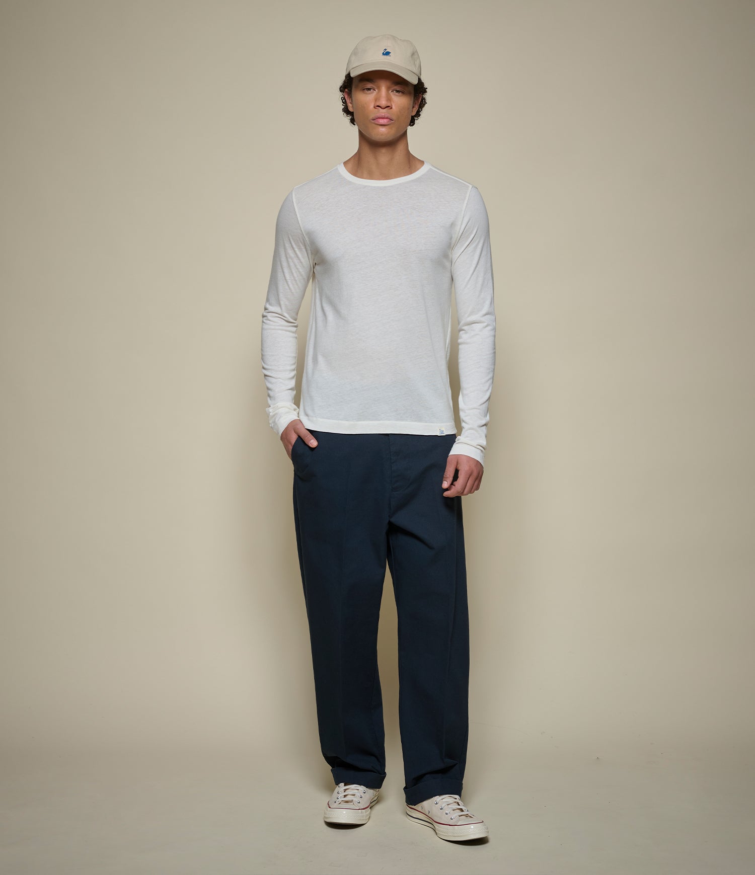 Premium Cotton-Cashmere Longsleeve