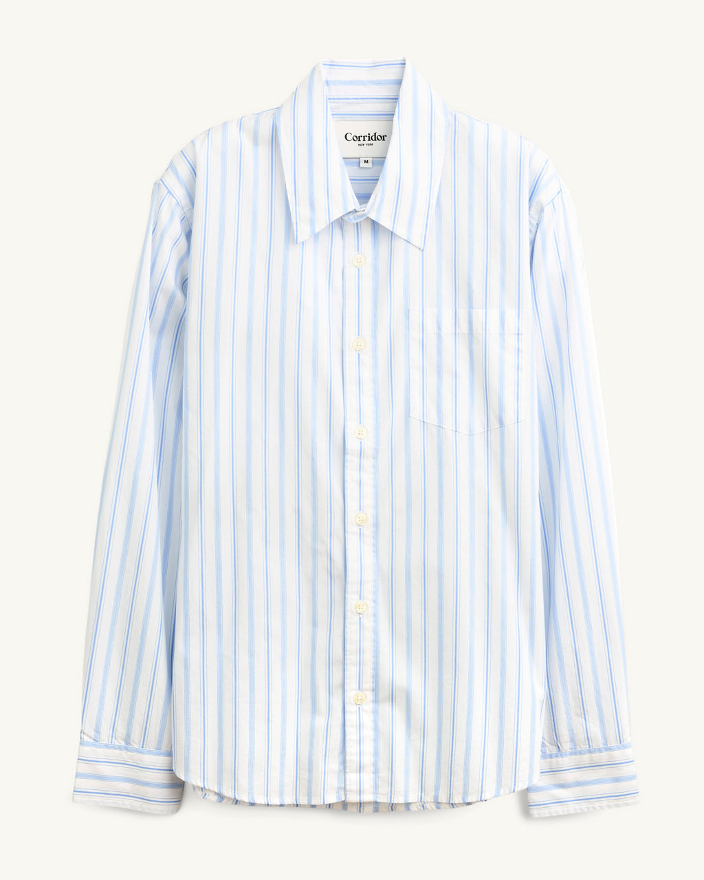 Berg Stripe LS - White