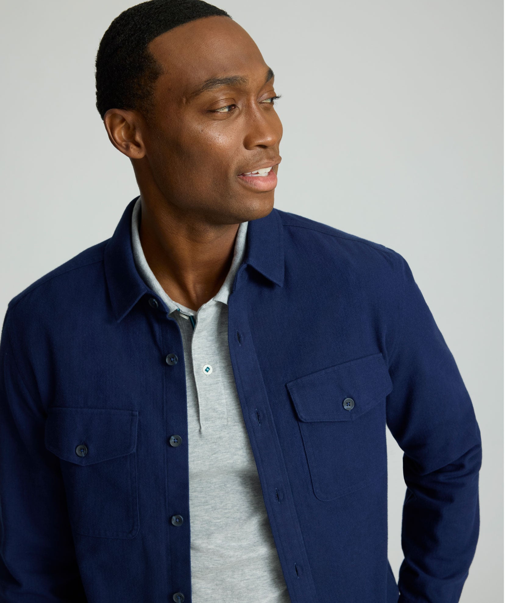 Brushed Overshirt