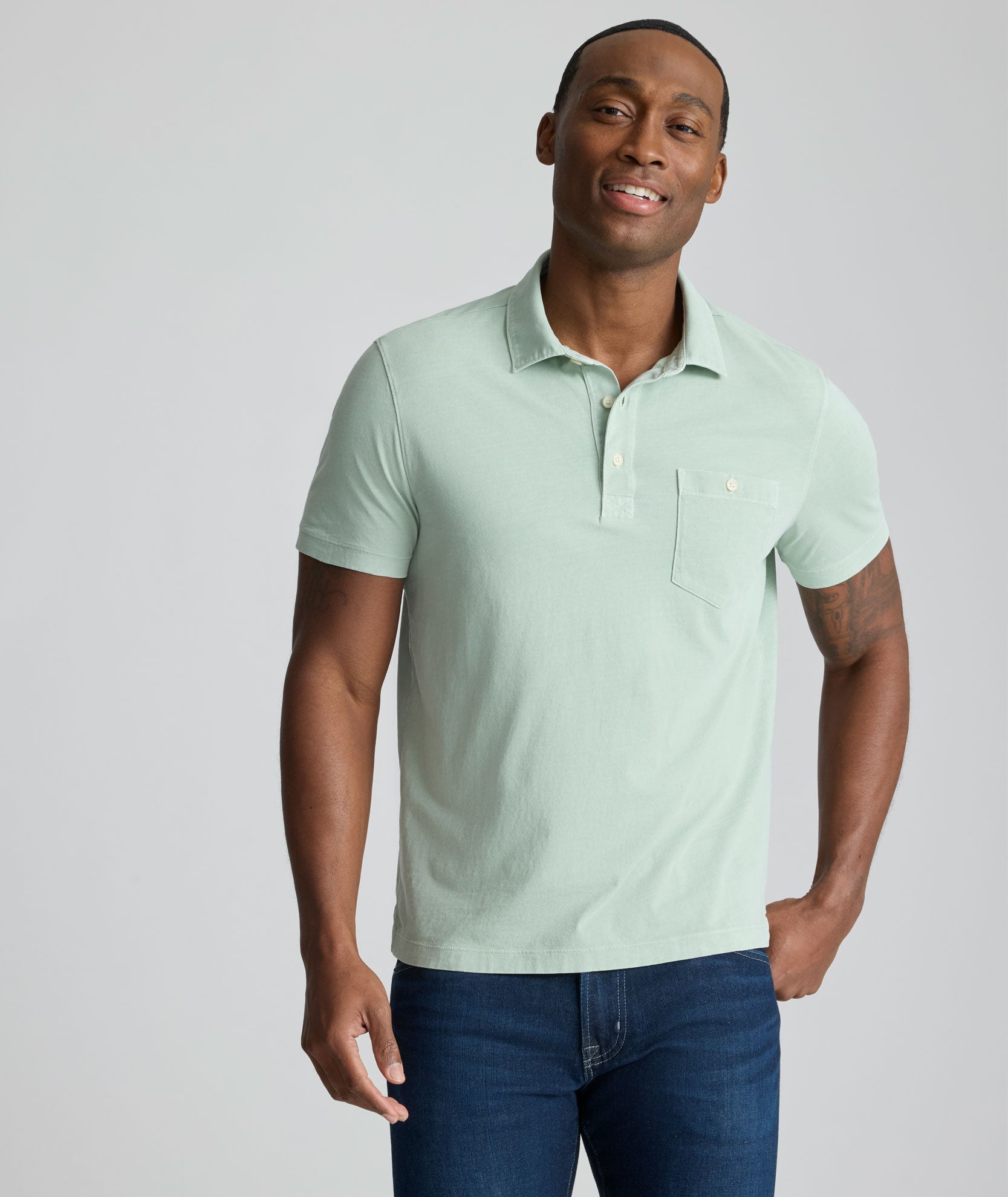 Vintage Wash Polo