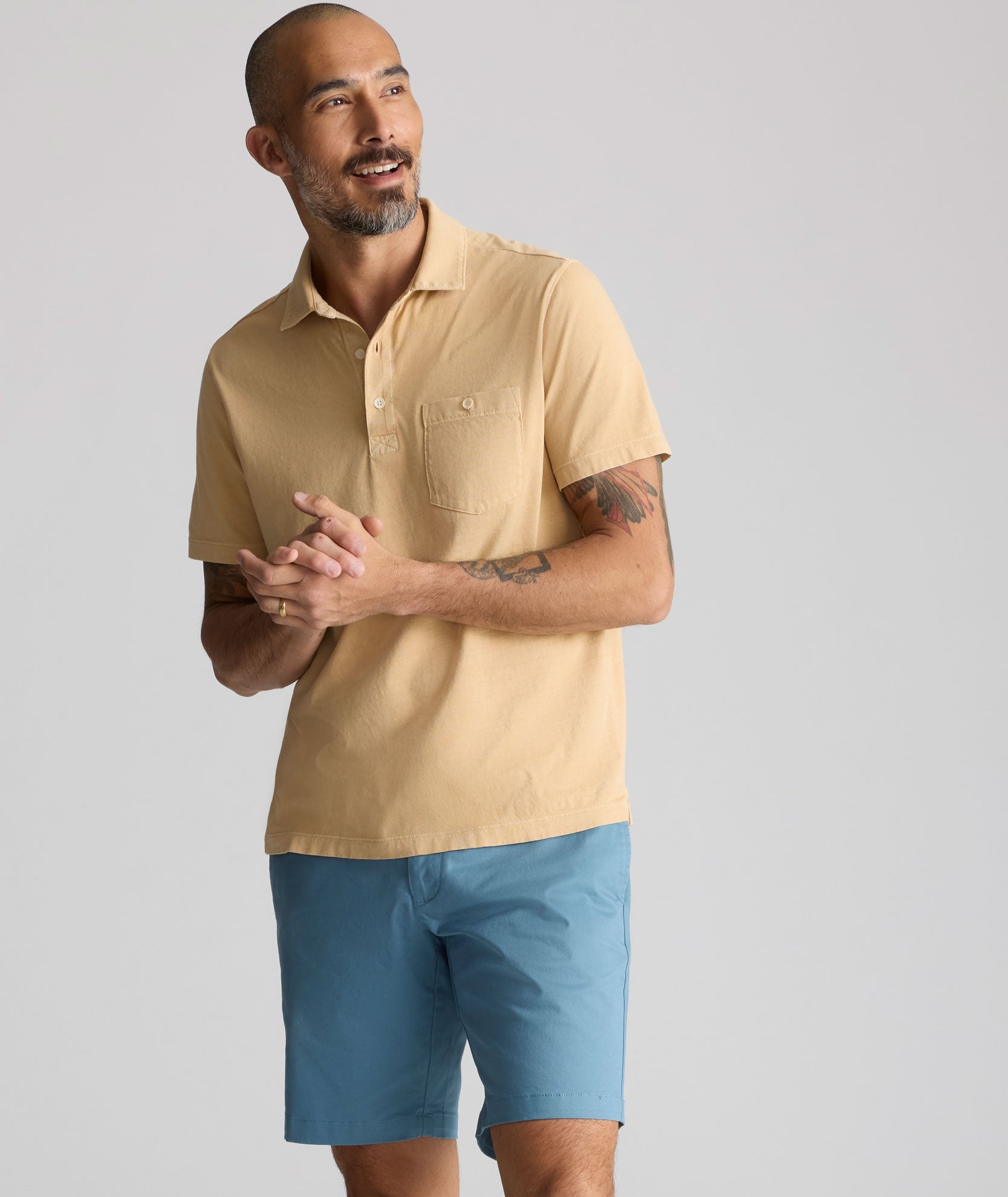 Vintage Wash Polo