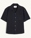 Floral Eyelet SS - Black